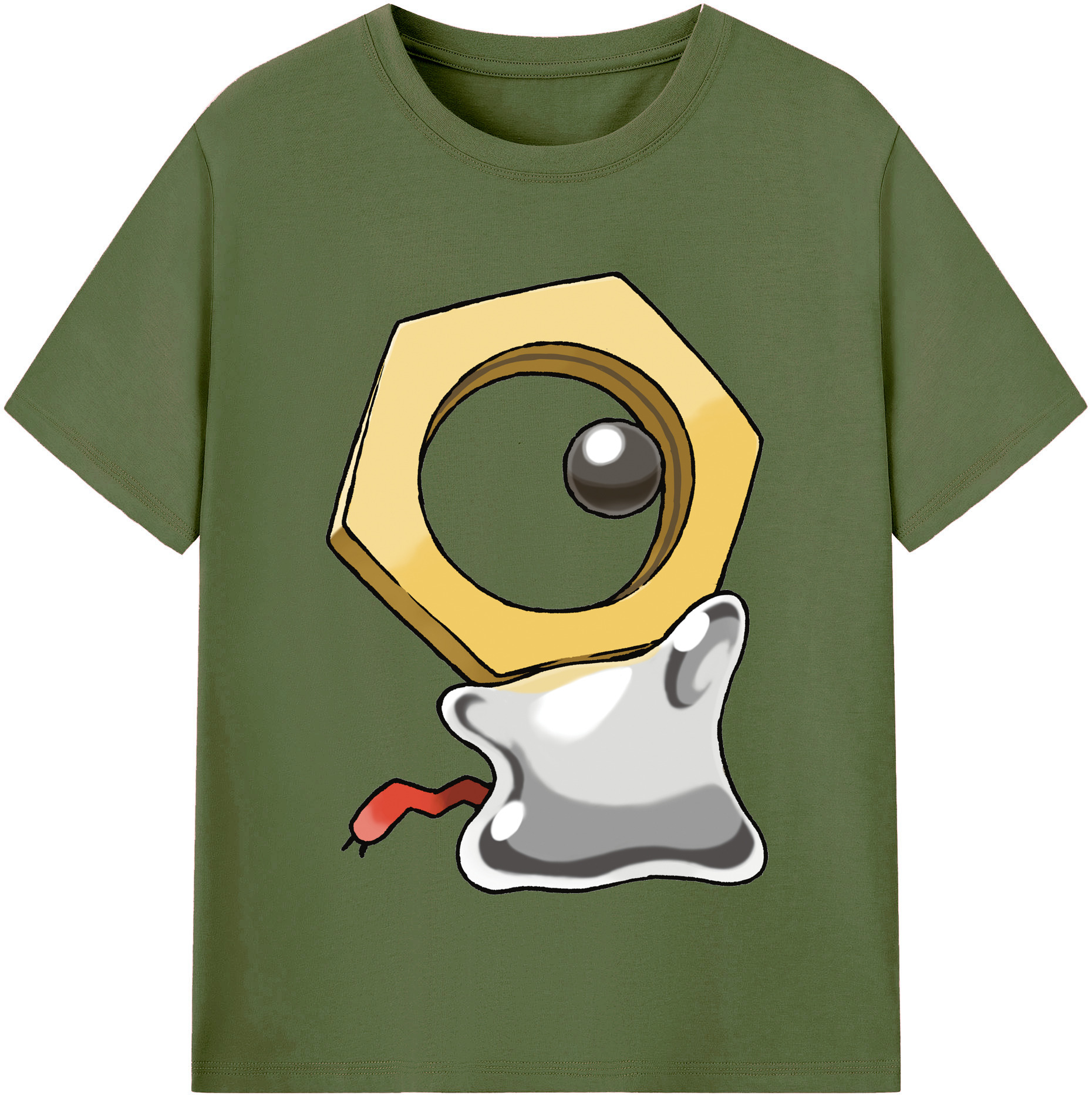 （画像用） ポケットモンスター Pokémon 綿100％半袖Tシャツ（フロントプリント）